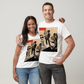 Jazz Band Poster: Cool Design T-shirt (Unisex)
