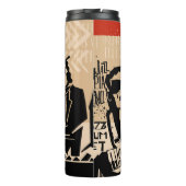 Jazz Band Poster: Cool Design Thermosbeker (Achterkant)