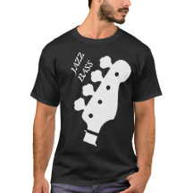 Jazz bas zwart T-shirt