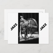 Jazz Briefkaart (Voorkant / Achterkant)