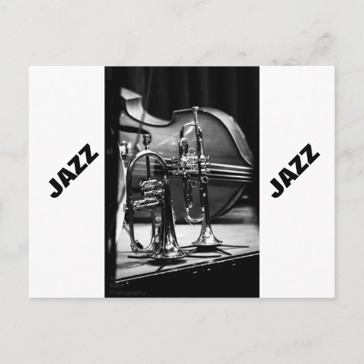 Jazz Briefkaart (Voorkant)