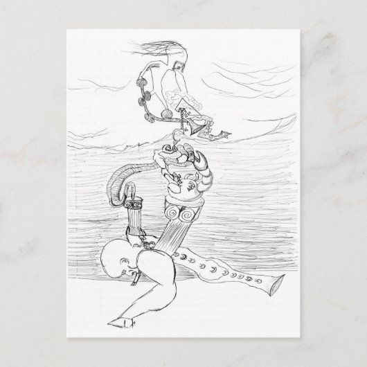 Jazz Briefkaart (Voorkant)