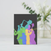 Jazz Briefkaart (Staand voorkant)