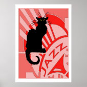 Jazz Cat Poster (Voorkant)