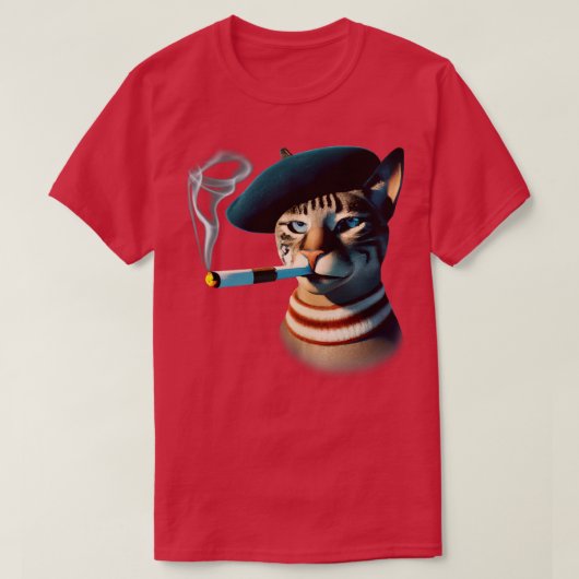 Jazz Cat T-shirt (Design voorkant)