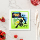 Jazz Cats | Dubbele bas papieren servetten (Insitu)