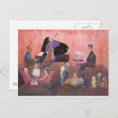 Jazz Club Briefkaart (Voorkant / Achterkant)