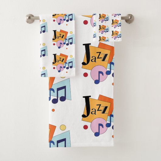 Jazz coloré Design Art Moderne (En situation)