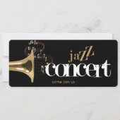 jazz concert flyer - uitnodiging (Voorkant)