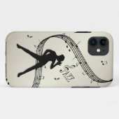 Jazz Dance Golden Music Coque-Mate coque iphone (Dos (Horizontal))