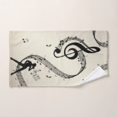 Jazz Dance Golden Music Ensemble de serviettes de  (Serviette à main)