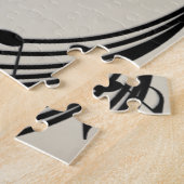 Jazz Dance Golden Music Jigsaw Puzzle (Côté)