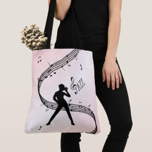 Jazz Dance Roze Muziektas Draagtas