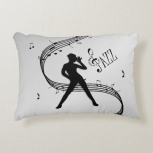 Jazz Dance Silver Accent Kussen