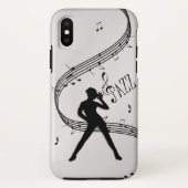 Jazz Dance Silver Case-Mate iPhone Case (Achterkant)