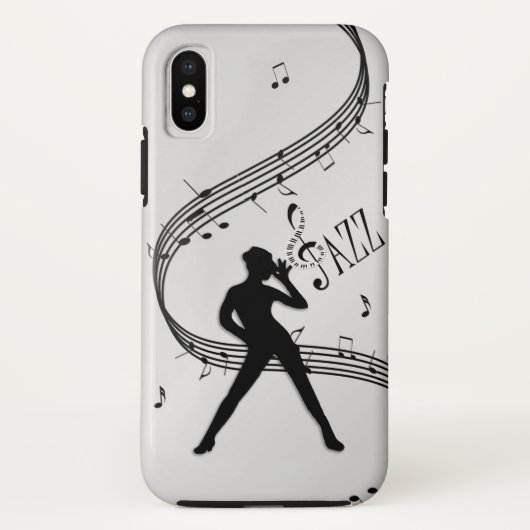 Jazz Dance Silver Case-Mate iPhone Case (Achterkant)