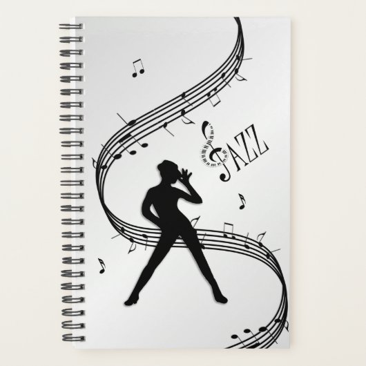 Jazz Dance Silver Planner (Voorkant)