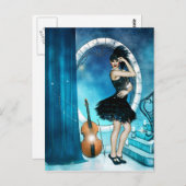 Jazz Dancer Briefkaart (Voorkant / Achterkant)