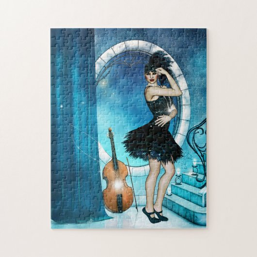 Jazz Dancer Legpuzzel (Verticaal)