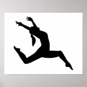 Jazz dancer poster (Voorkant)
