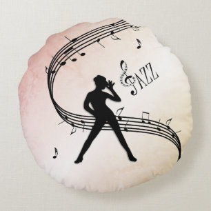 Jazz Dans Rond Kussen