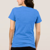 Jazz Danser Tri-Blend Shirt (Achterkant)