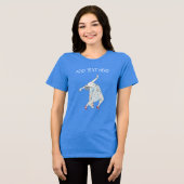 Jazz Danser Tri-Blend Shirt (Voorkant volledig)