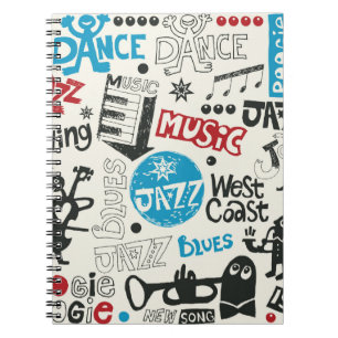 jazz doedle mix notitieboek