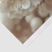 Jazz Era Lady met Bloemen Pet Decoupage Tissuepapier (Detail)