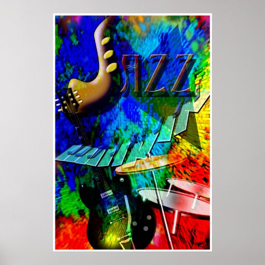 Jazz Explosion Poster (Voorkant)