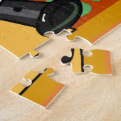 Jazz Fest Abstracte hobo speler Legpuzzel (Zijkant)