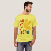 Jazz Fest Bladeren 1 T-shirt (Voorkant volledig)