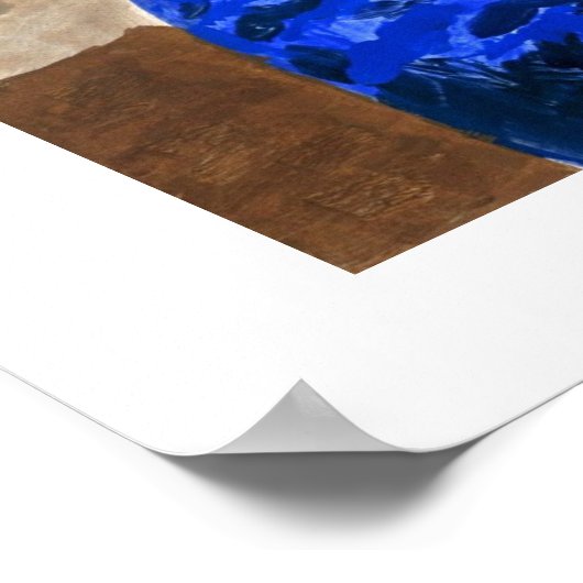 Jazz Fest Blues Singer Poster (Hoek)