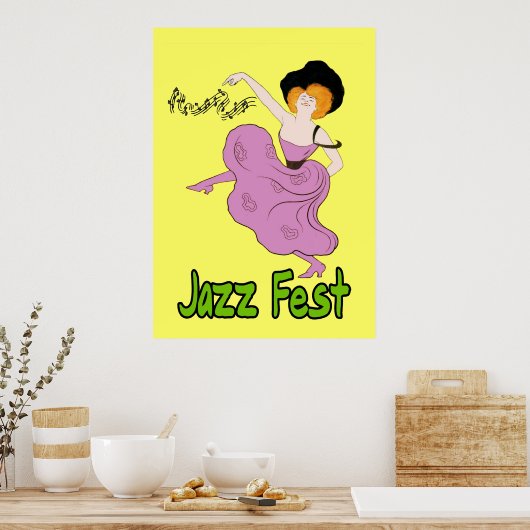 Jazz Fest Follies Poster (Keuken)