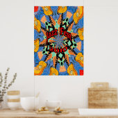 Jazz Fest Guitars Poster (Keuken)