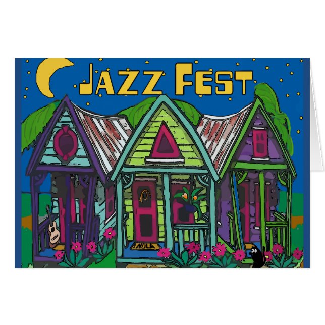 Jazz fest Houses (Voorkant Horizontaal)