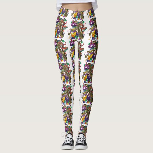 Jazz Fest Leggings (Voorkant)