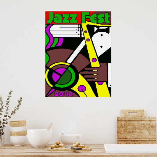 Jazz Fest Poster 2010 (Cuisine)