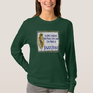 Jazz Fest Tegel Mural 2010 T-shirt