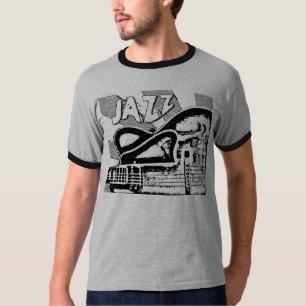 Jazz Guitar: Holle Body Arch Bovenkant w/F-hoezen T-shirt