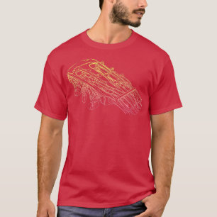 Jazz Guitar Sketch Guitar Player Guitarist T-shirt