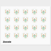 Jazz Hands Ronde Sticker (Vel)