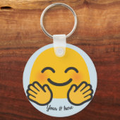 Jazz Hands Sleutelhanger personaliseert het Label (Voorkant)