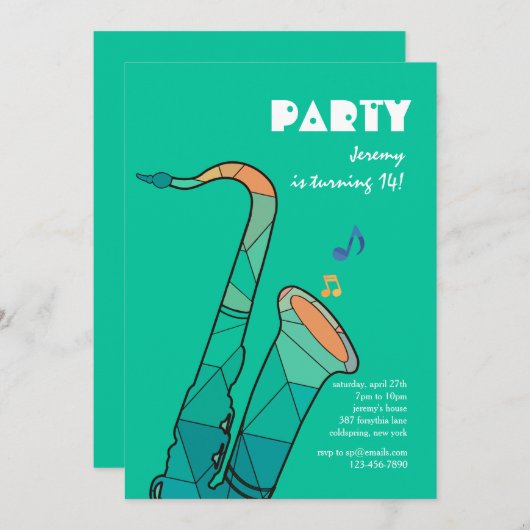 Jazz het op Uitnodiging (Voorkant / Achterkant)