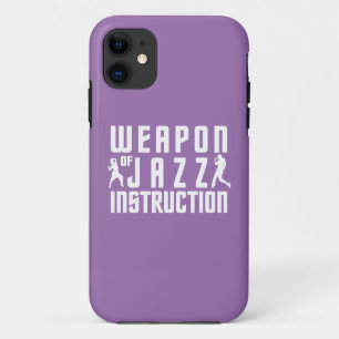 Jazz Instruction aangepaste kleuren iPhone case