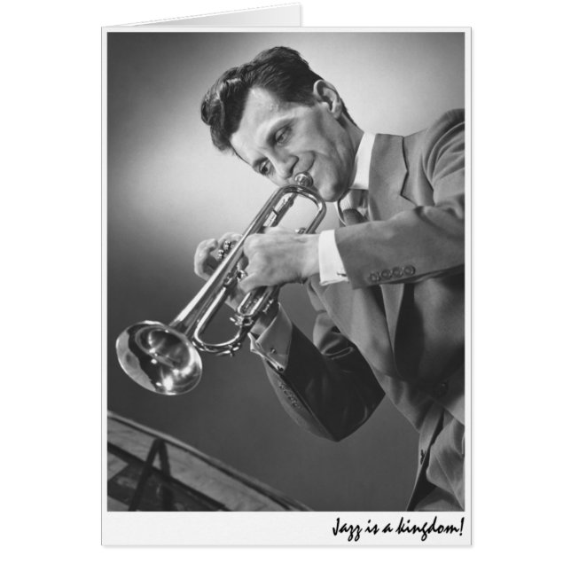 "Jazz is een rijk." (Voorkant)