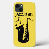 Jazz it up saxophone Iphone 13 coque (Verso)