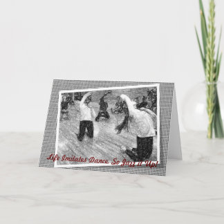 Jazz It Up Wenskaart Kaart