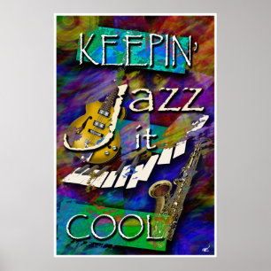 Jazz, Keepin Cool Poster