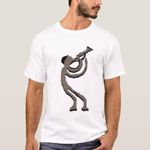 Jazz Kokopelli Trompet T-shirt